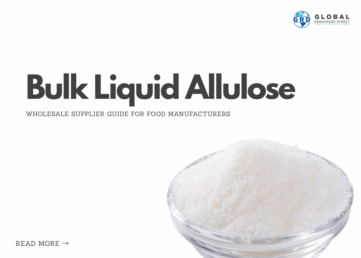 Bulk Liquid Allulose: Wholesale Supplier Guide for Food Manufacturers