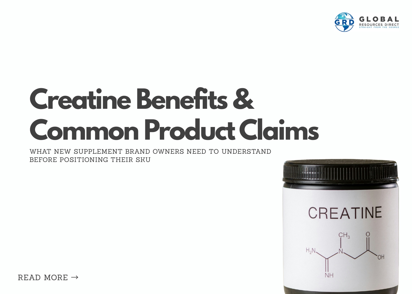 Creatine Benefits & Common Product Claims: What New Supplement Brand Owners Need to Understand Before Positioning Their SKU