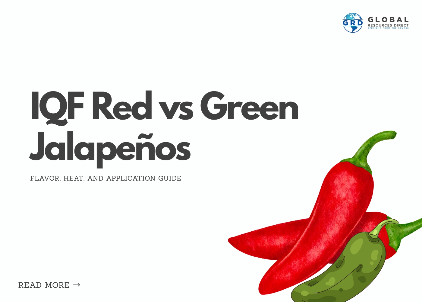 IQF Red vs. Green Jalapeños: Flavor, Heat, and Application Guide
