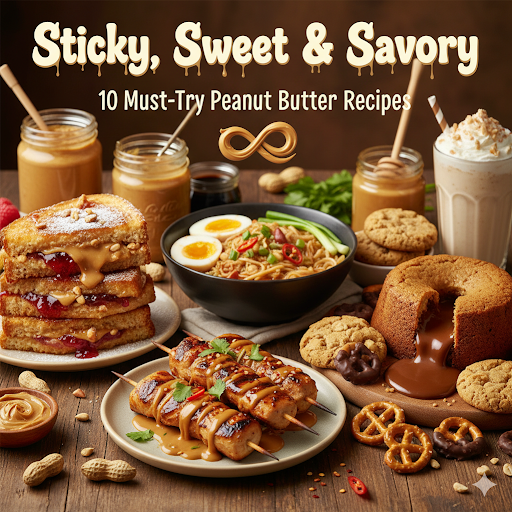 Sticky, Sweet & Savory: 10 Must-Try Peanut Butter Recipes