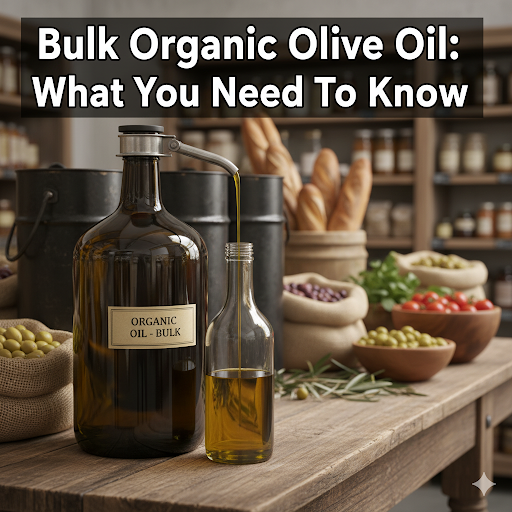 Bulk Organic Olive Oil: What You Need To Know
