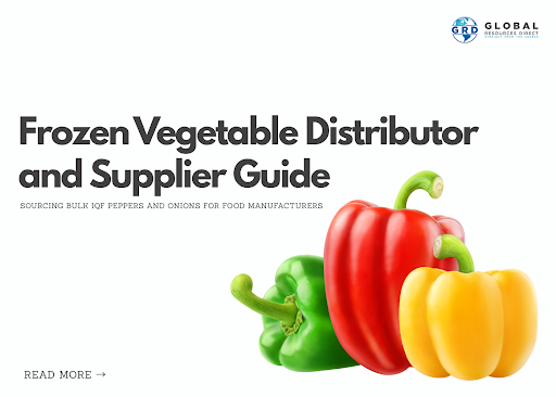 Frozen Vegetable Distributor and Supplier Guide: Sourcing Bulk IQF Peppers and Onions for Food Manufacturers