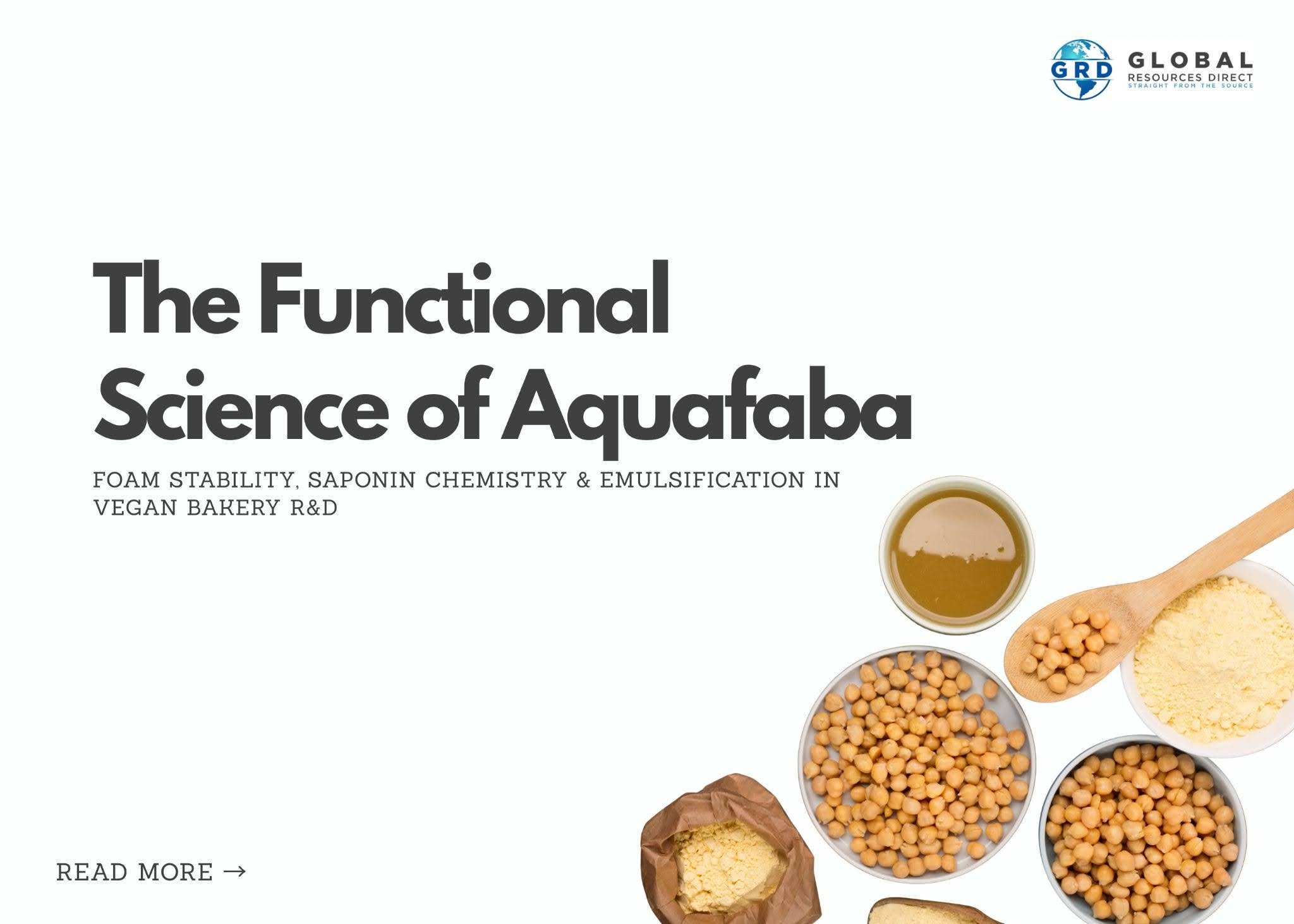 The Functional Science of Aquafaba: Foam Stability, Saponin Chemistry & Emulsification in Vegan Bakery R&D