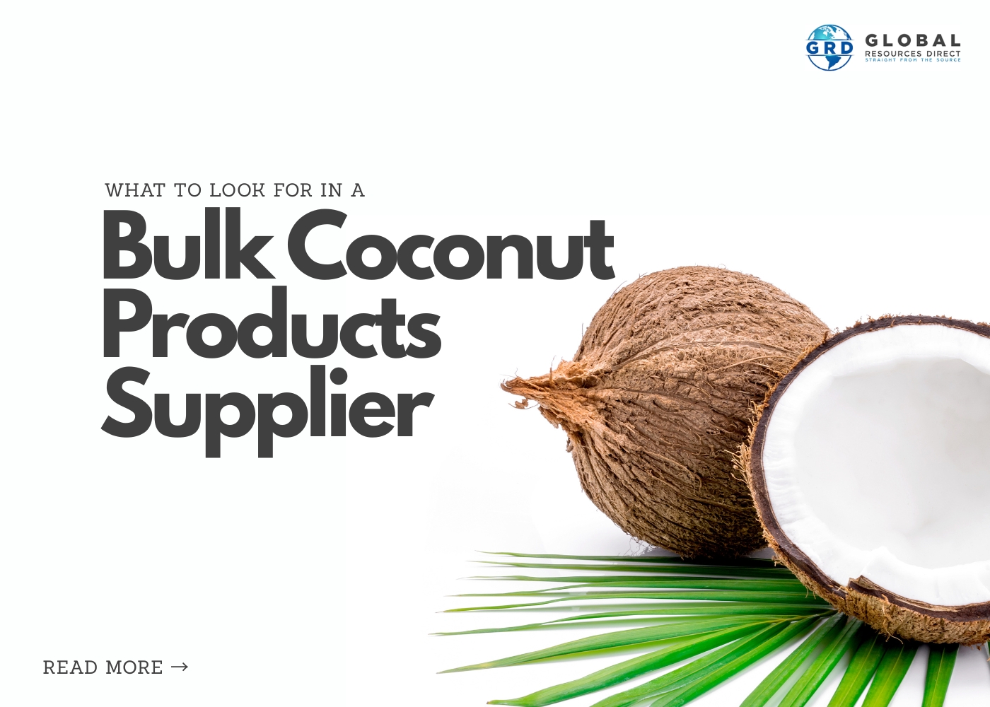 What to Look for in a Bulk Coconut Products Supplier